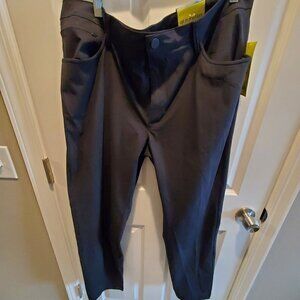 All in motion black men's golf pant 38x32